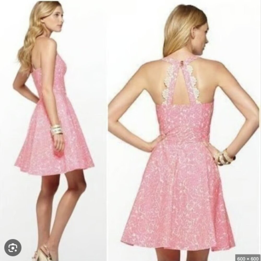 Lilly Pulitzer Cosmo Pink Zo Dress Size 6 NEW
